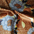 Pattern Printed 100% Polyester Velvet Fabric